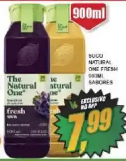 Vianense Supermercados The Natural One fresh uva oferta
