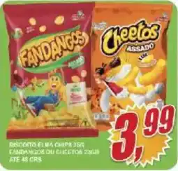 Vianense Supermercados Fandangos ou cheetos assado oferta