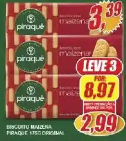 Vianense Supermercados Biscoito maizena piraque 175g original oferta
