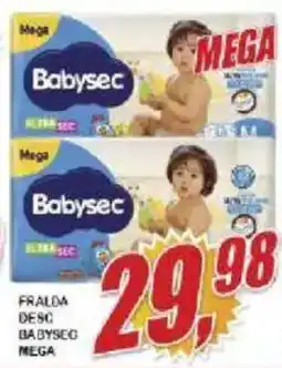 Vianense Supermercados Fralda desc babysec mega oferta