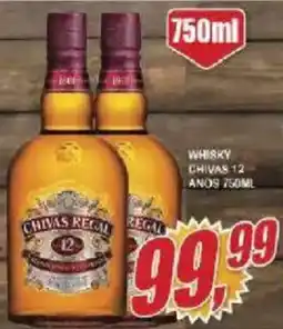 Vianense Supermercados Whisky chivas 12 anos oferta