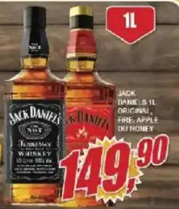 Vianense Supermercados jack daniels 1l original, fire, apple ou honey oferta
