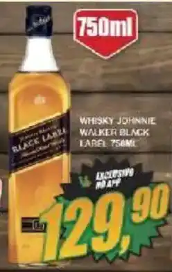 Vianense Supermercados Whisky johnnie walker black label oferta