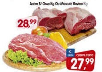 Cercadão Acem s/ Osso 1kg ou Musculo Bovino 1kg oferta