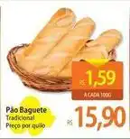 Atacadão Tradicional - pão baguete oferta