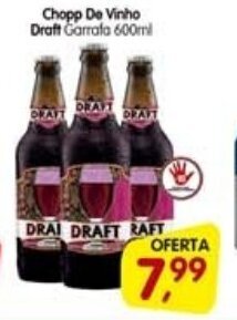 Cercadão Chopp de Vinho Draft 600ml oferta