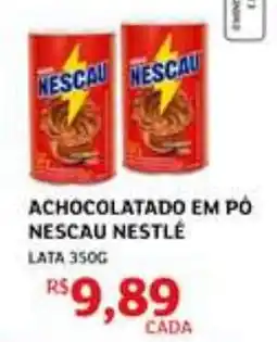 Assaí Atacadista achocolatado em pó nescau nestlé oferta