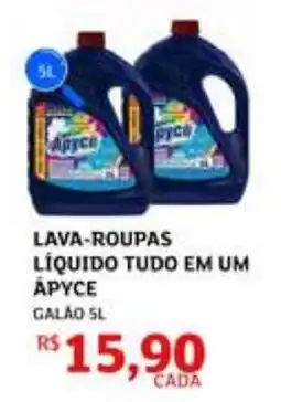 Assaí Atacadista Lava-roupas líquido tudo em um ápyce oferta