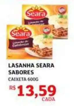 Assaí Atacadista Lasanha seara sabores oferta