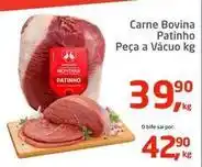 Montana - carne bovina patinho peça a vácuo