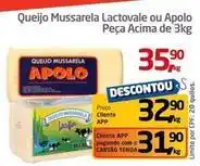 Tenda Atacado Lactovale - queijo mussarela lactovale ou apolo peça oferta