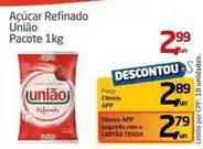 Tenda Atacado União - açúcar refinado oferta