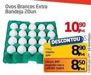 Tenda Atacado Extra - ovos brancos extra bandeja 20un oferta