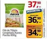 Tenda Atacado Aurora - filé de tilápia congelada oferta
