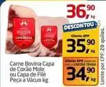 Tenda Atacado Montana - carne bovina capa de coxão mole ou capa de filé peça a vácuo oferta