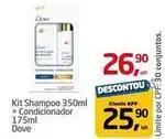 Tenda Atacado Dove - kit shampoo + condicionador oferta