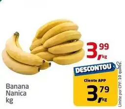 Tenda Atacado Banana nanica oferta