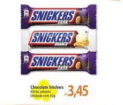 Atacadão Snickers - chocolate oferta