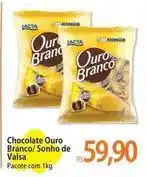 Atacadão Lacta - chocolate ouro branco/ sonho de valsa oferta
