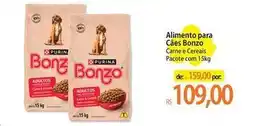 Atacadão Cia carne - alimento para cães bonzo oferta