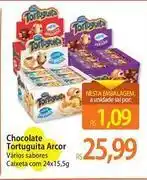 Atacadão Arcor - chocolate tortuguita oferta
