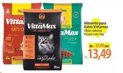 Atacadão Vittamax - alimento para gatos oferta
