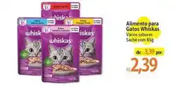 Atacadão Whiskas - alimento para gatos oferta