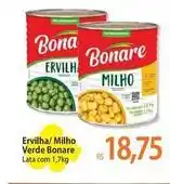 Atacadão Bonare - ervilha/milho verde oferta