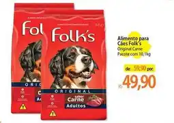 Atacadão Folk's - alimento para cães oferta