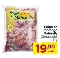 Carrefour Natural - polpa de morango oferta