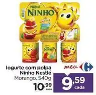 Carrefour Nestlé - logurte com polpa ninho oferta
