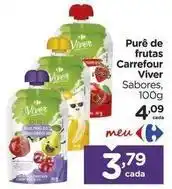Carrefour Carrefour - pure de frutas viver oferta