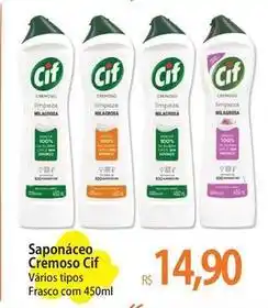 Atacadão Cif - saponaceo cremoso oferta
