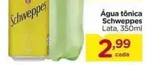Carrefour Schweppes - água tônica oferta