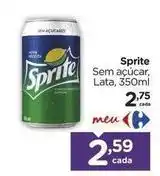 Carrefour Sprite - sem açúcar oferta