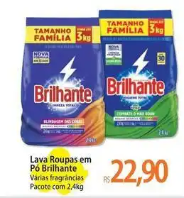 Brilhante - lava roupas em pó