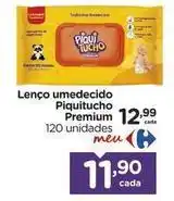 Carrefour Piquitucho - lenço umedecido oferta