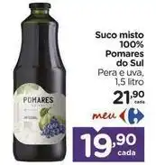Carrefour Colheita do sul - suco misto 100% oferta