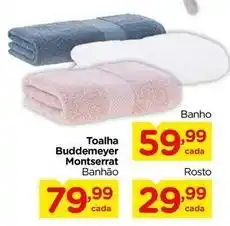 Carrefour Toalha buddemeyer montserrat oferta