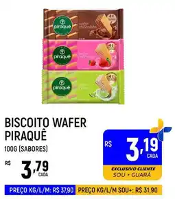Supermercado Guará Biscoito wafer piraquê oferta