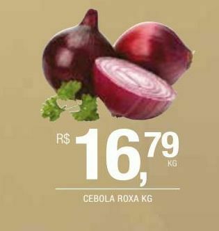 Cebola roxa kg