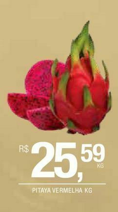Pitaya vermelha kg