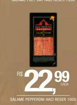 DB Supermercados Salame pepperoni haci reser 100g oferta