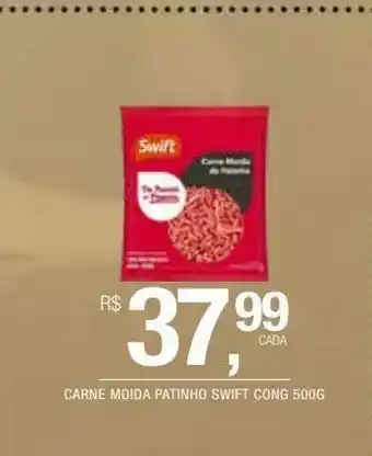 Carne moida patinho swift cong 500g