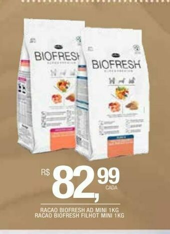 DB Supermercados Racao biofresh ad mini 1kg oferta
