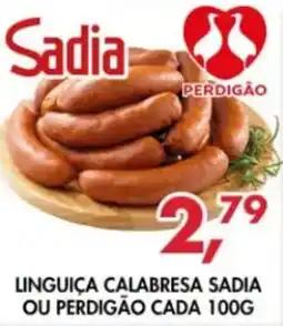 Barbosão Extra Supermercados Linguiça calabresa sadia ou perdigão oferta