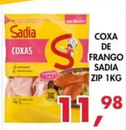 Barbosão Extra Supermercados Coxas de frango sadia oferta