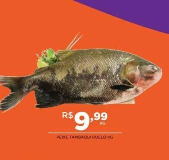 DB Supermercados Peixe tambaqui roelo kg oferta
