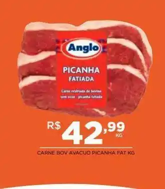 DB Supermercados Carne bov avacuo picanha fat kg oferta