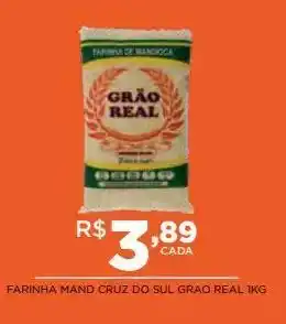 DB Supermercados Farinha mand cruz do sul grao real 1kg oferta
